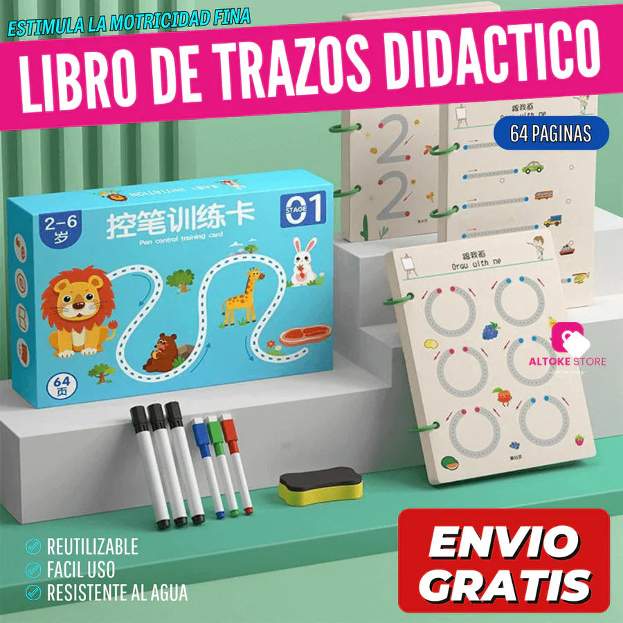 Libro de trazos mágicos